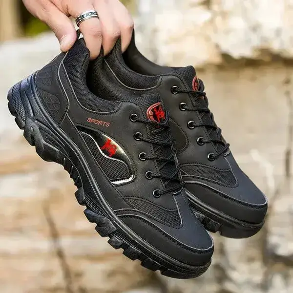 Casual Hiking Shoes for Men | Outdoor Non-Slip Sneakers