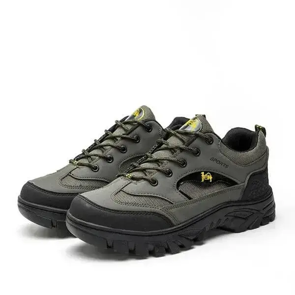 Casual Hiking Shoes for Men | Outdoor Non-Slip Sneakers